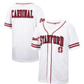 S.Cardinal Colosseum Free Spirited Baseball Jersey White Cardinal Stitched American College Jerseys