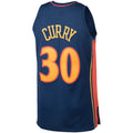 G.State Warriors #30 Stephen Curry Big & Tall Hardwood Classics Jersey Navy Stitched American Basketball Jersey