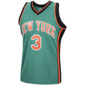 NY.Knicks #3 Stephon Marbury 2006-07 Hardwood Classics Swingman Jersey Green Stitched American Basketball Jersey