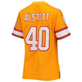 TB.Buccaneers #40 Mike Alstott Orange Legacy Replica Player Football Jerseys