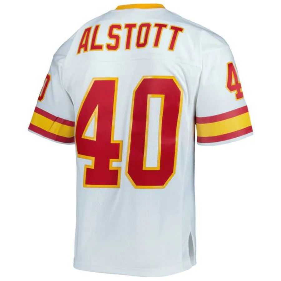 TB.Buccaneers #40 Mike Alstott Player White 1996 Legacy Replica Football Jerseys