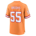 TB.Buccaneers #55 Derrick Brooks Creamsicle 50th Season Game American Football Jerseys