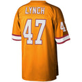 TB.Buccaneers #47 John Lynch Orange Legacy Replica Jersey Legacy Replica Jersey Stitched American Football Jerseys