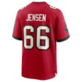 TB.Buccaneers #66 Ryan Jensen Red Game Jersey Stitched American Football Jerseys