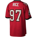TB.Buccaneers #97 Simeon Rice Red Legacy Replica Jersey Stitched American Football Jerseys