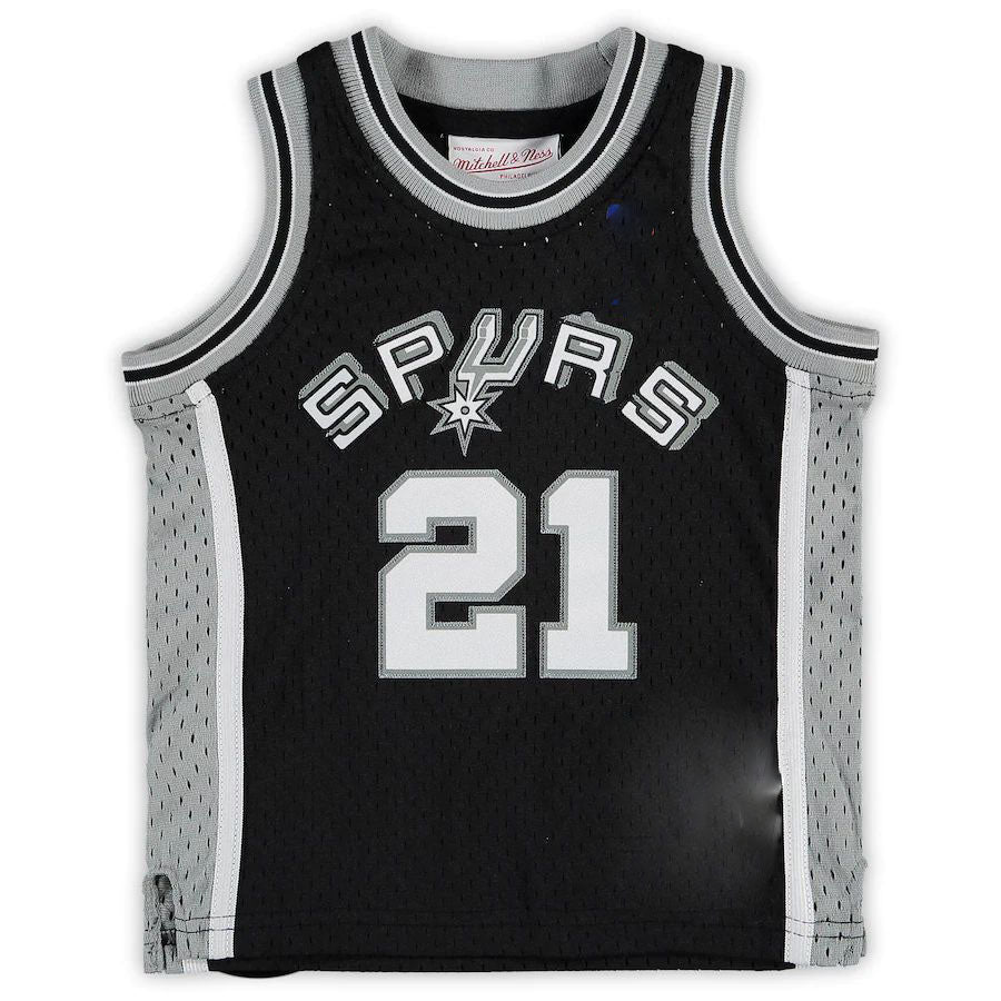S.Antonio Spurs #21 Tim Duncan Infant Retired Player Jersey Black Stitched American Basketball Jersey