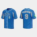 #9 VINNIE PASQUANTINO ITALY BASEBALL 2023 WORLD BASEBALL CLASSIC JERSEY C ROYAL Stitches Baseball Jerseys