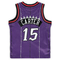 T.Raptors #15 Vince Carter Infant 1998-99 Hardwood Classics Retired Player Jersey  Purple Stitched American Basketball Jersey