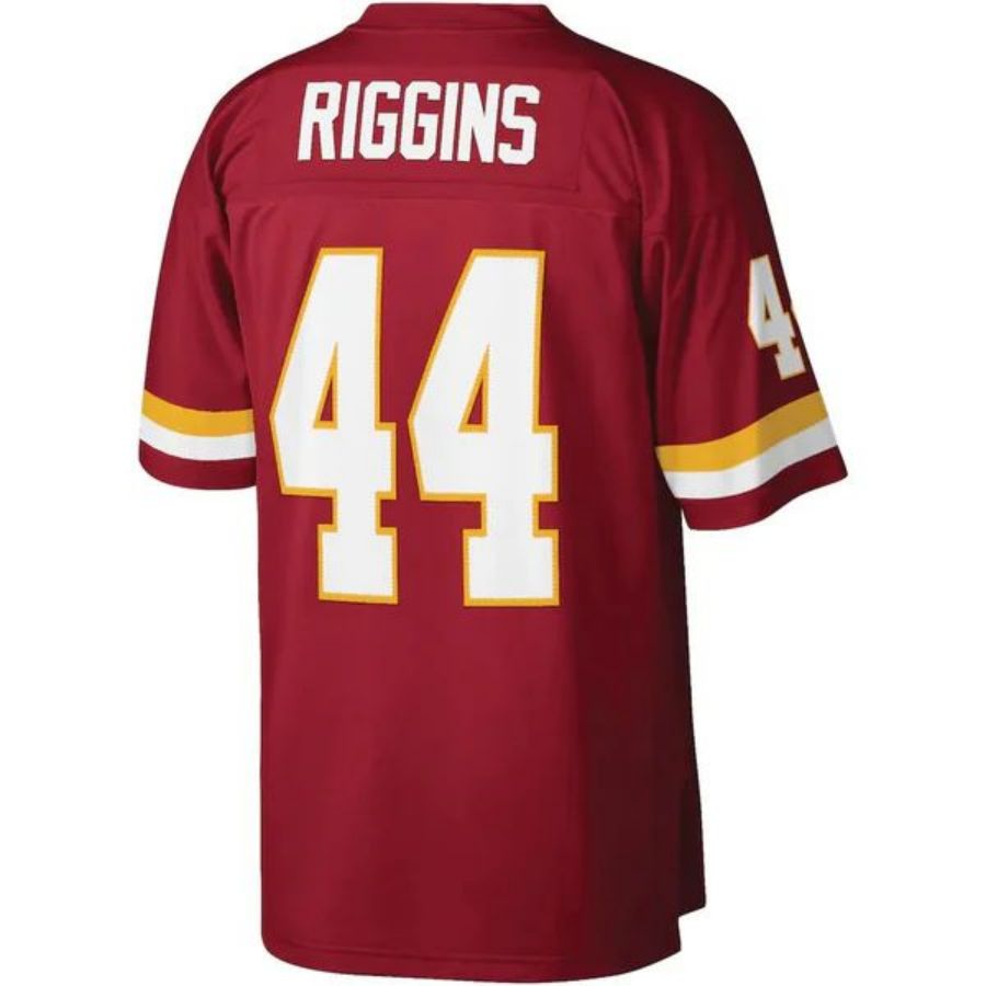 W.Commanders #44 John Riggins Burgundy Legacy Replica Jersey Stitched American Football Jerseys