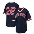 Boston Red Sox #26 Wade Boggs Cooperstown Collection Mesh Batting Practice Jersey - Navy Baseball Jerseys
