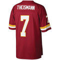 W.Football Team #7 Joe Theismann Burgundy Legacy Replica Jersey Stitched American Football Jerseys