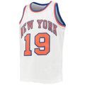 NY.Knicks #19 Willis Reed  1969-70 Hardwood Classics Swingman Jersey White Stitched American Basketball Jersey