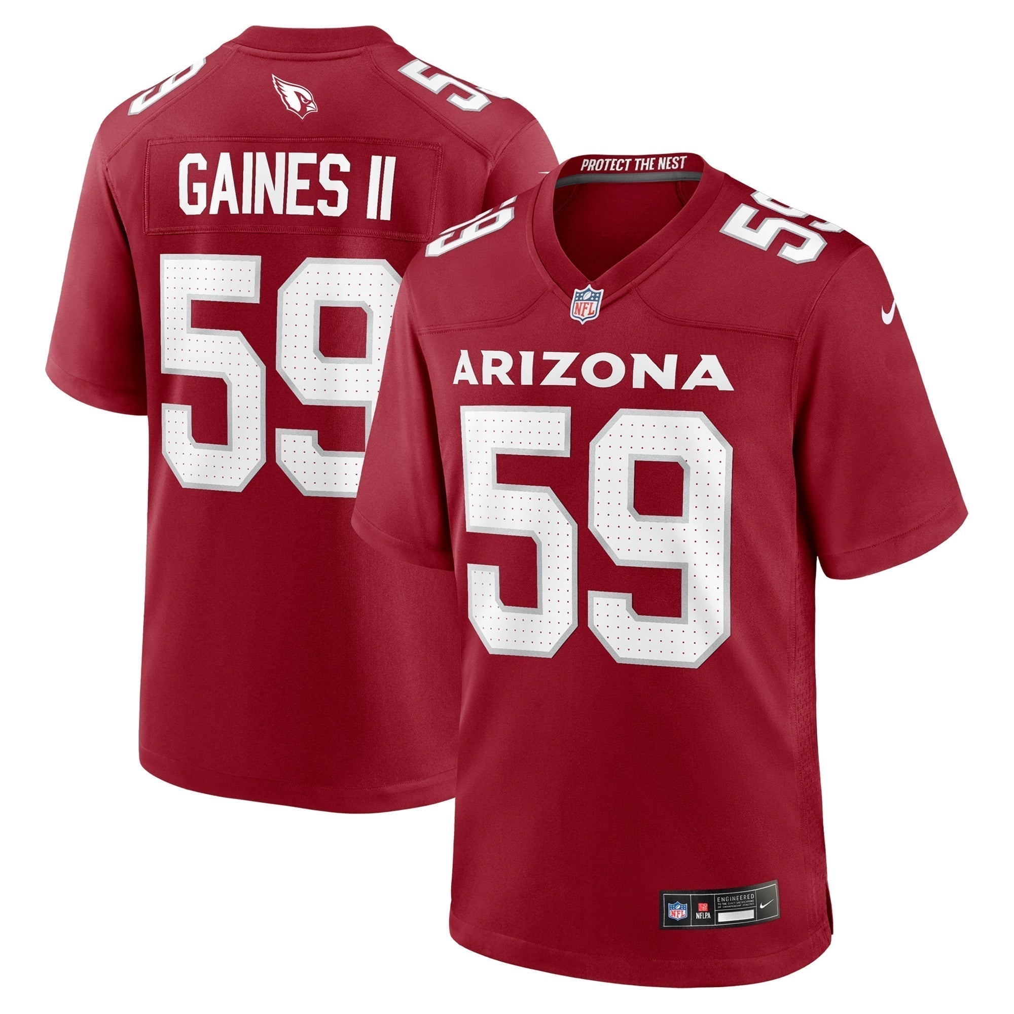 Jon Gaines II Arizona Cardinals Nike Team Game Jersey -  Cardinal
