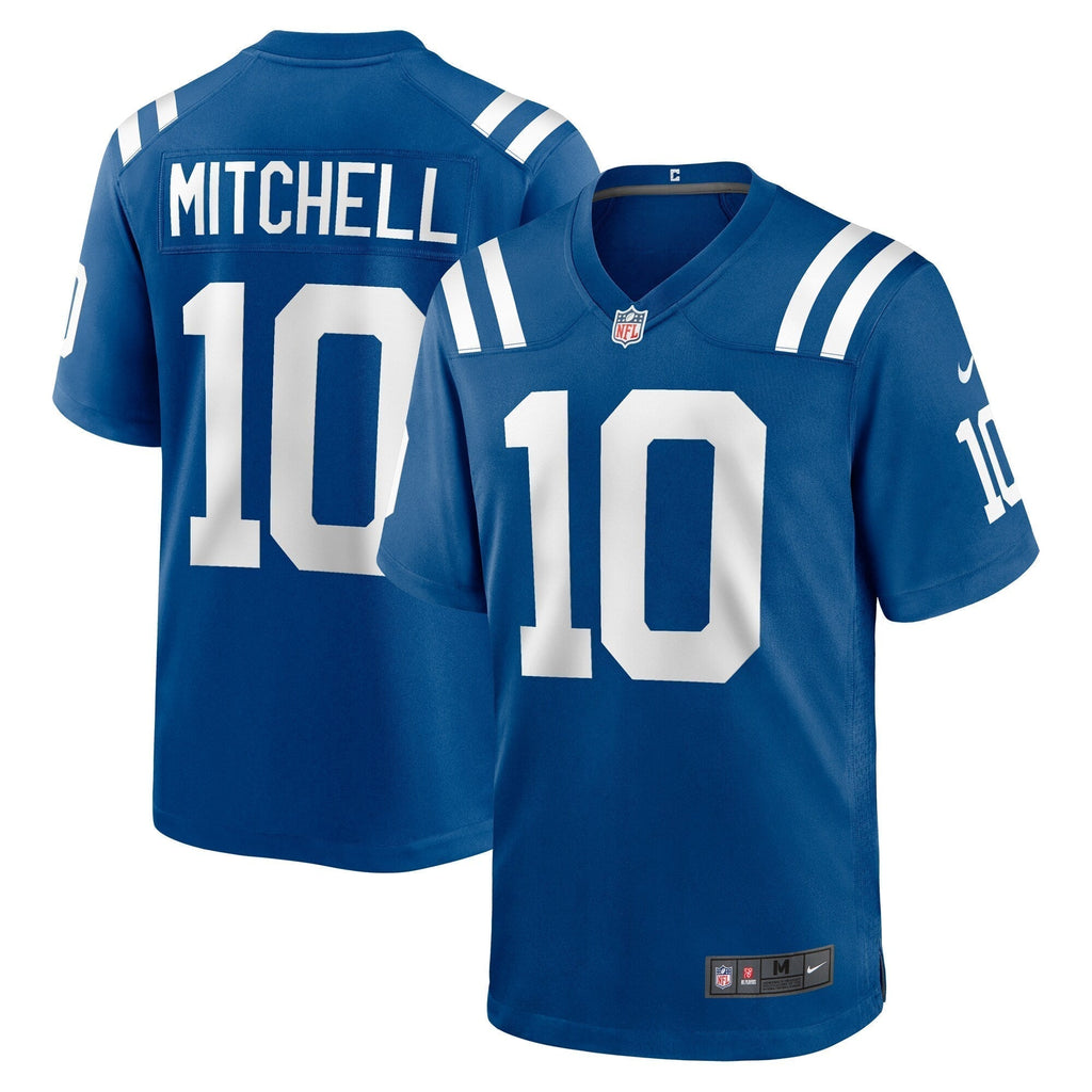 Adonai Mitchell Indianapolis Colts Nike 2024 NFL Draft   Game Jersey - Royal