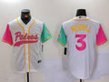 Men's San Diego Padres Jackson Merrill #3 White City Connect Limited Player jersey