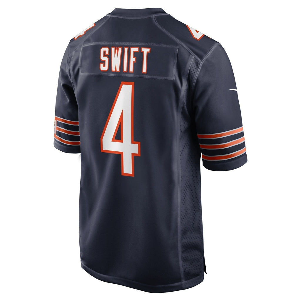 D'Andre Swift Chicago Bears Nike  Game Jersey -  Navy