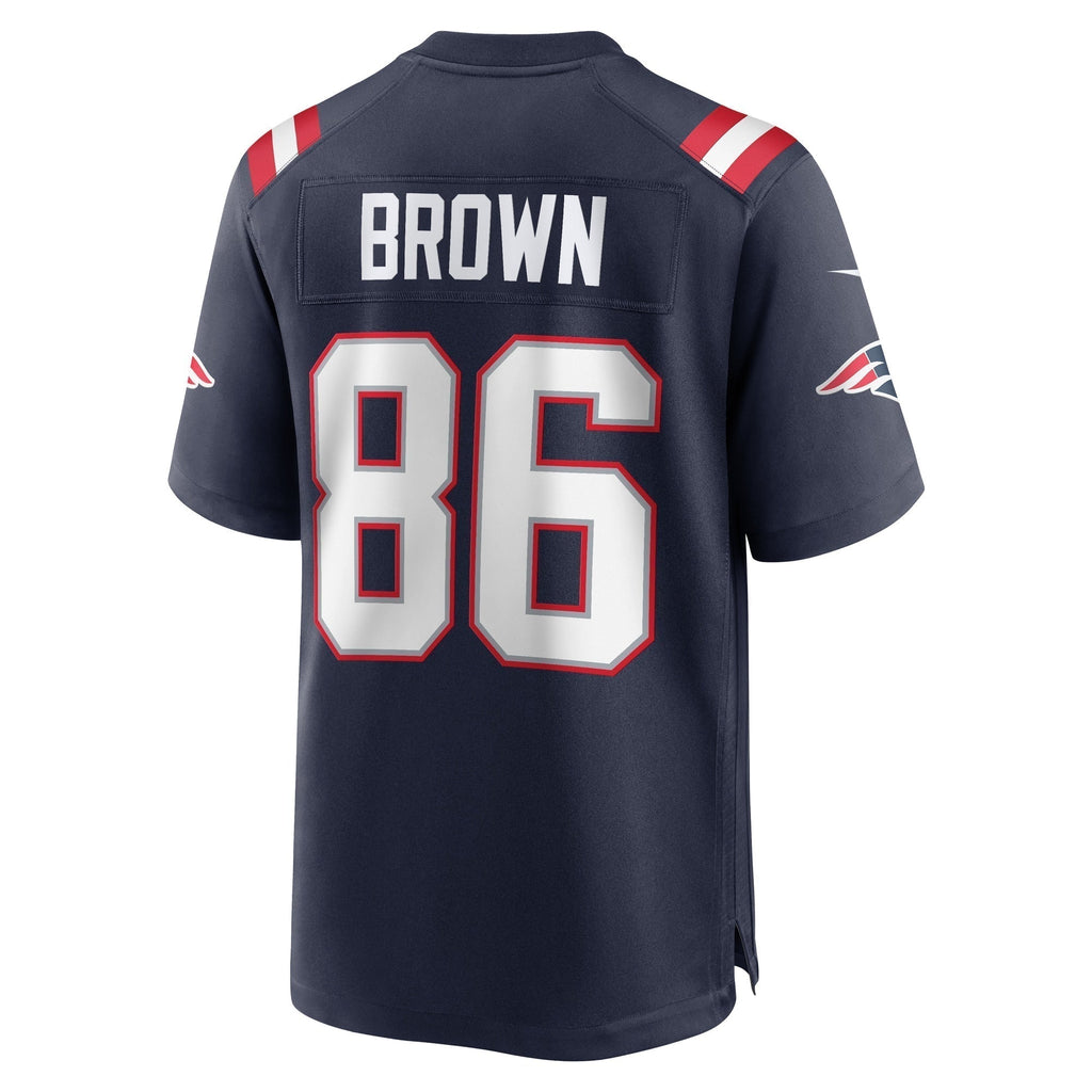 Pharaoh Brown New England Patriots Nike Team Game Jersey -  Navy