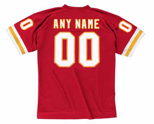 Custom KC.Chiefs Throwback Collection Red Stitched American Football Jerseys