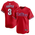 Bryce Harper Philadelphia Phillies Alternate Limited Jersey  Red