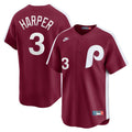 Bryce Harper Philadelphia Phillies Cooperstown Limited Jersey  Red