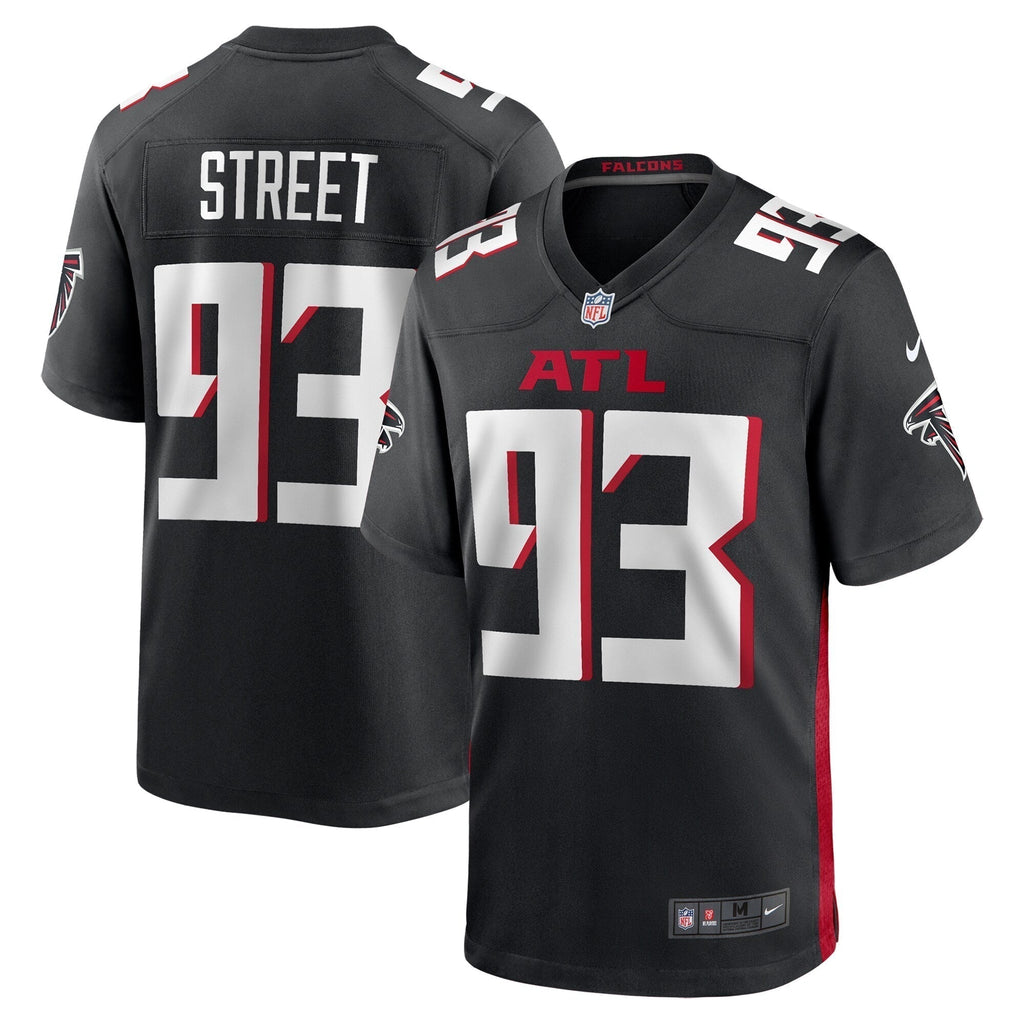 Kentavius Street Atlanta Falcons Nike Team Game Jersey -  Black