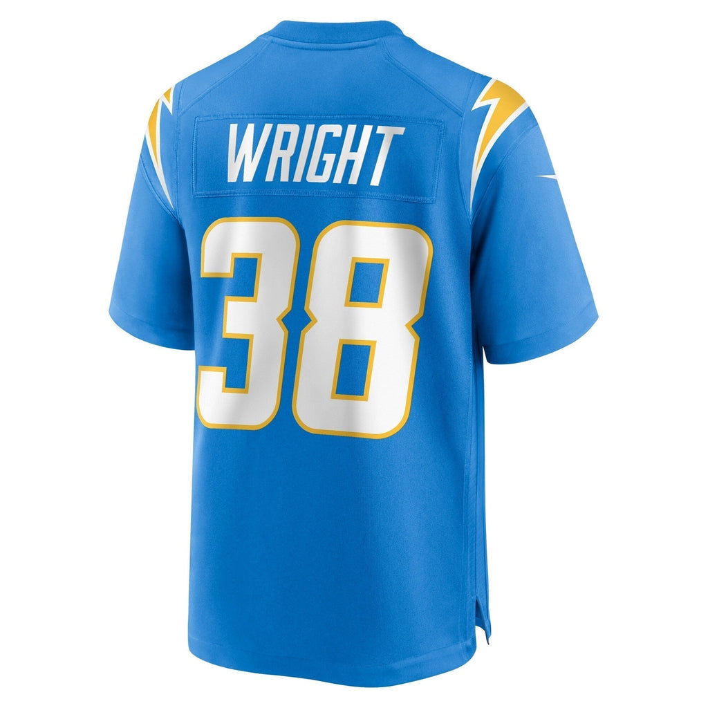 Milton Wright Los Angeles Chargers Nike  Game Jersey - Powder Blue