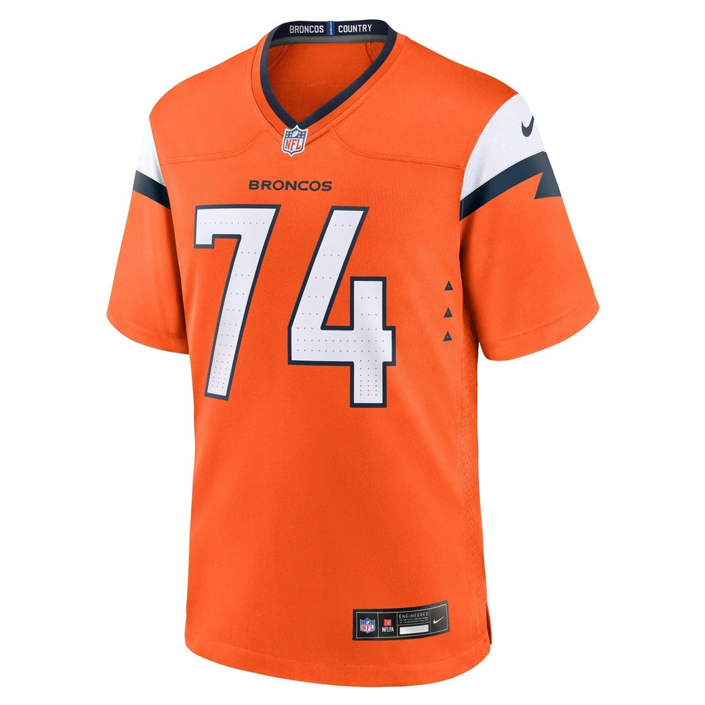 Ben Powers Denver Broncos Nike Team Game Jersey -  Orange