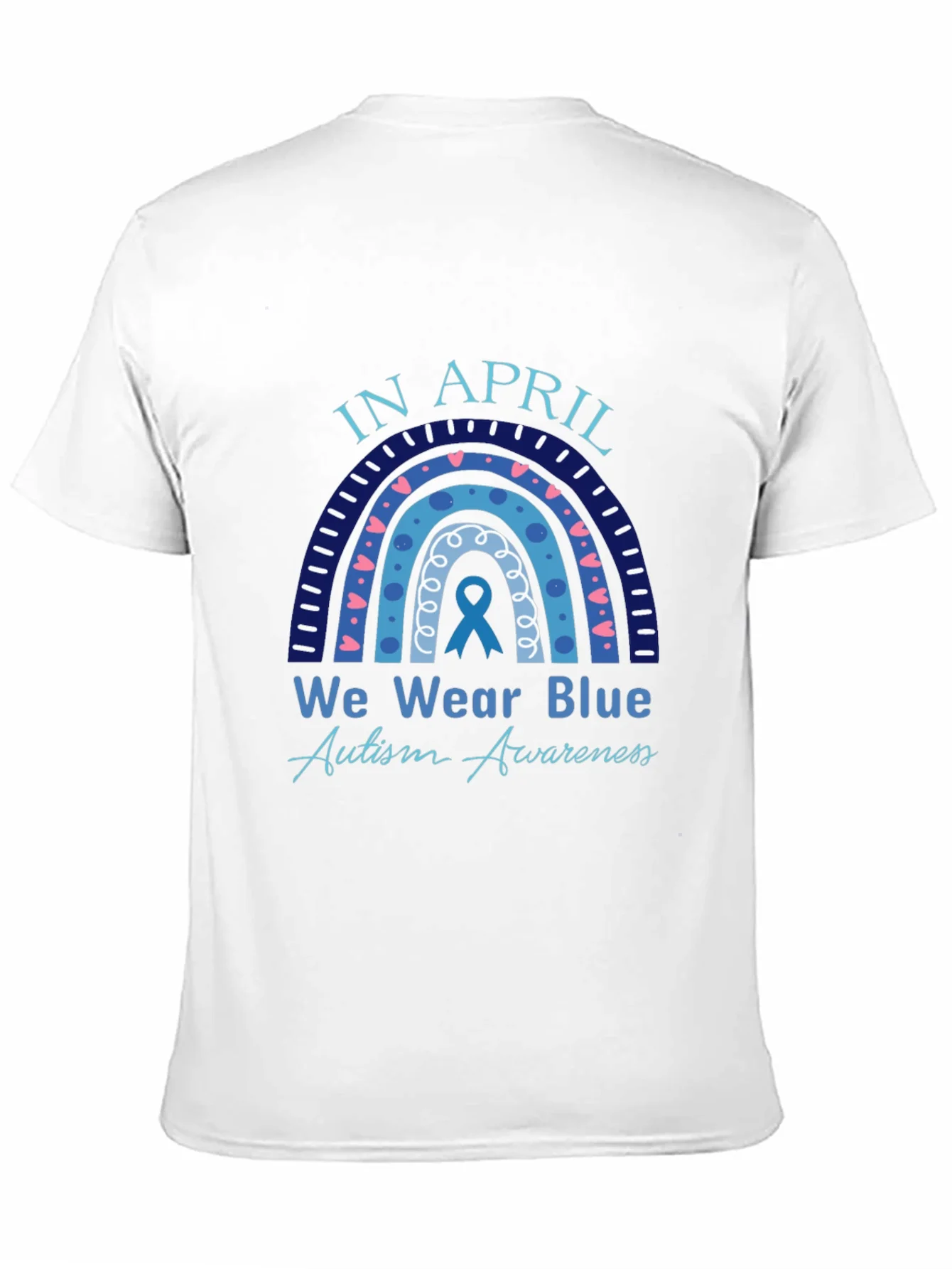 Autism Awareness T-Shirt - In April We Wear Blue