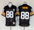 Men's Pittsburgh Steelers Lynn Swann Black Legacy Replica Jersey1