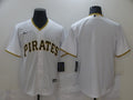 Men's Pittsburgh Pirates White Home Blank Replica jersey