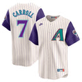Corbin Carroll Arizona Diamondbacks Cooperstown Jersey  Ivory