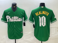 Men's Philadelphia Phillies J.T. Realmuto #10 Green Replica Player jersey