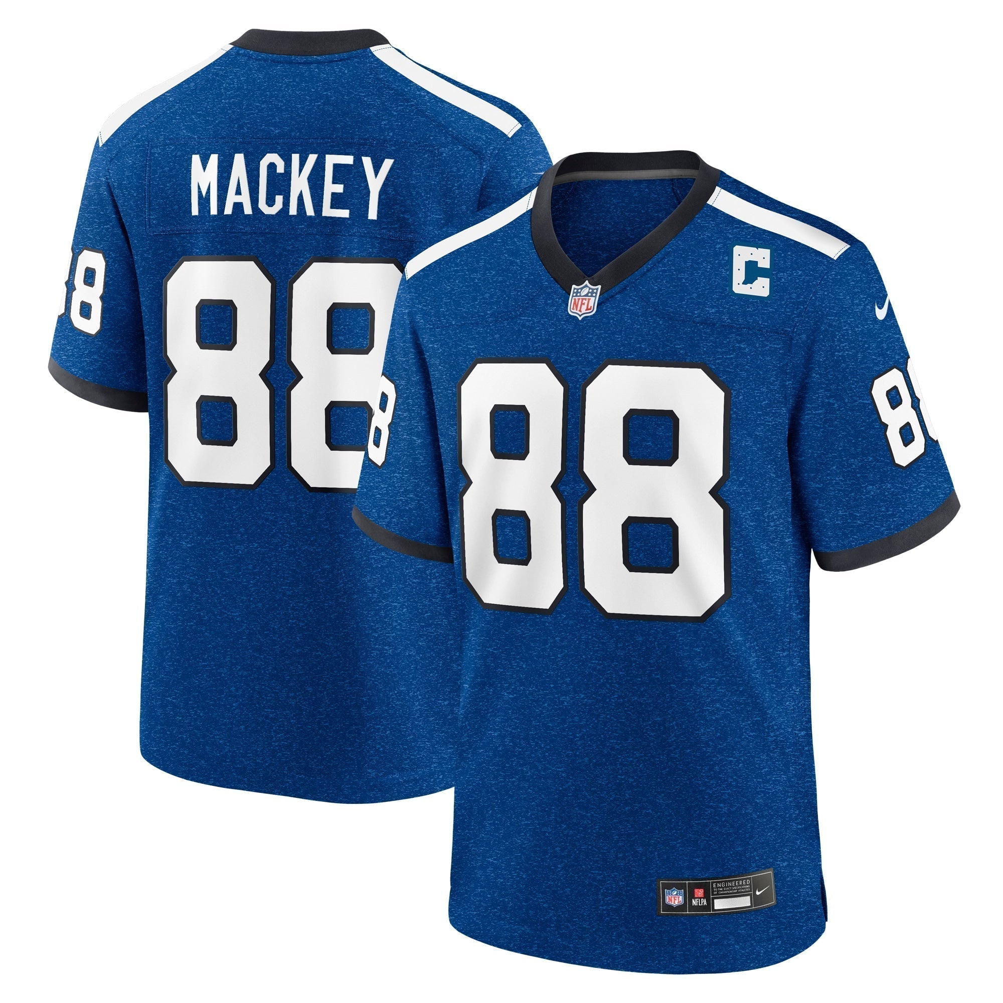 John Mackey Indianapolis Colts Nike Indiana Nights Alternate Game Jersey - Royal