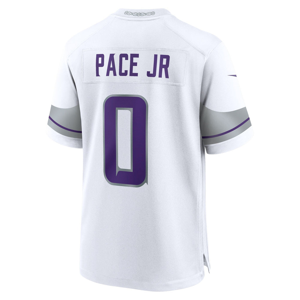 Ivan Pace Jr Minnesota Vikings Nike Alternate Game   Jersey - White
