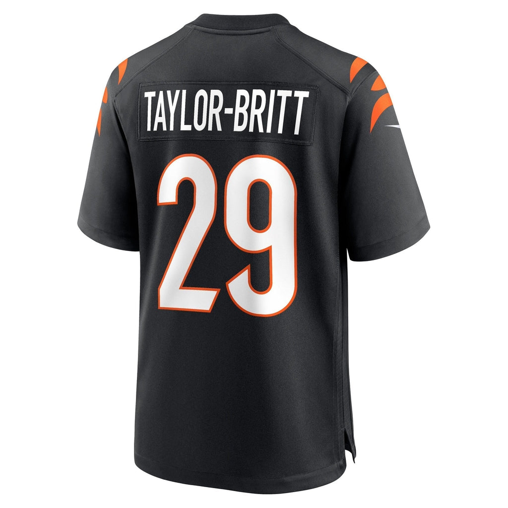 Cam Taylor-Britt Cincinnati Bengals Nike Game   Jersey - Black
