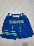JUST DON Seattle Seahawks Pocket Shorts