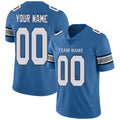 Custom D.Lions Stitched American Jerseys Personalize Birthday Gifts Blue Football Jersey