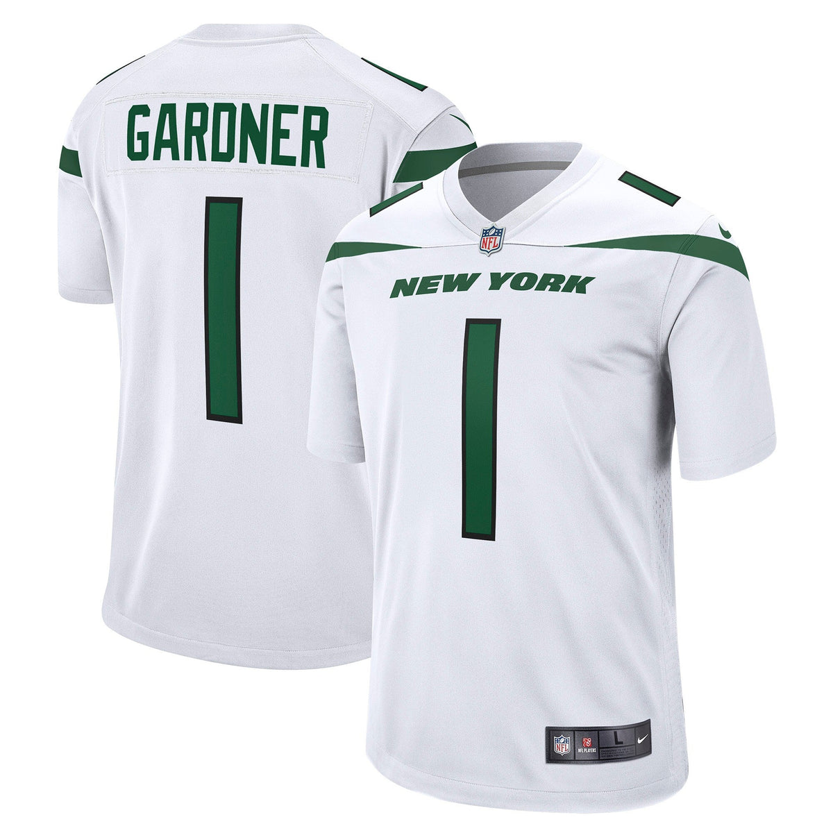 Ahmad Sauce Gardner New York Jets Nike   Game Jersey - White