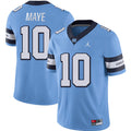 Drake Maye UNC College Football Alternate Game Jersey  Carolina Blue