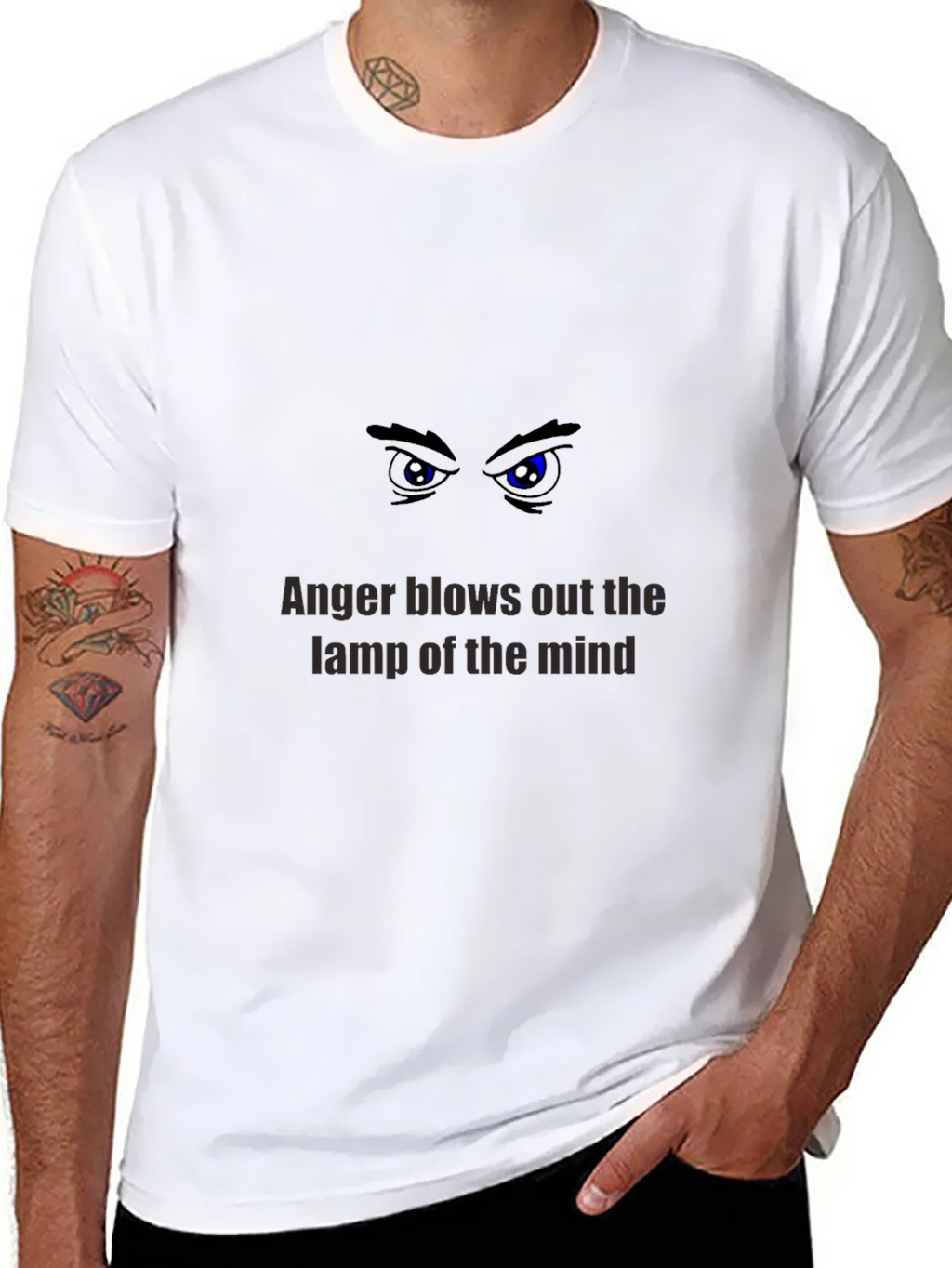 Anger Blows Out the Lamp of the Mind T-Shirt