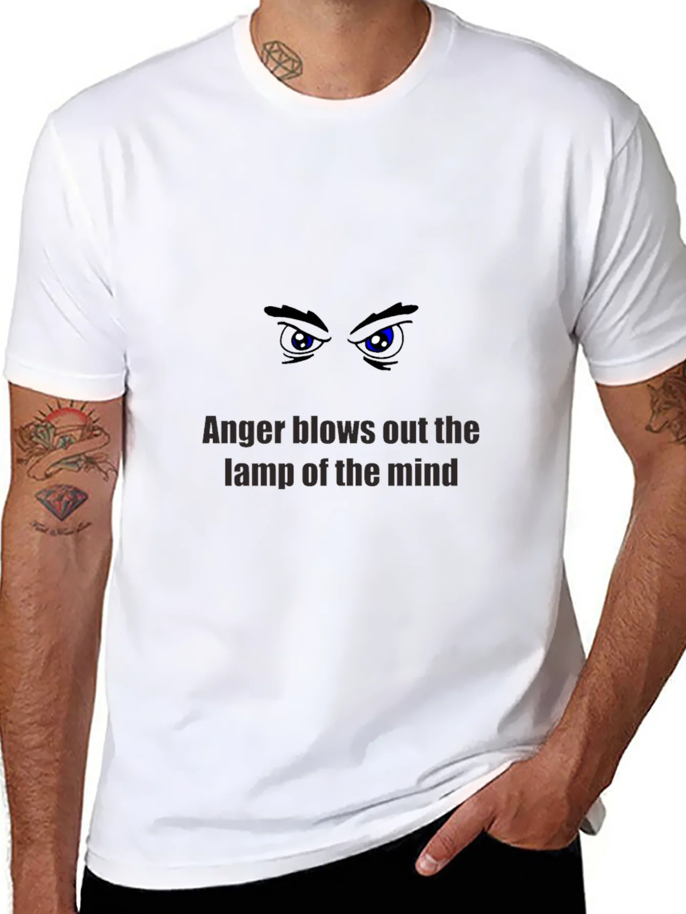 Anger Blows Out the Lamp of the Mind T-Shirt