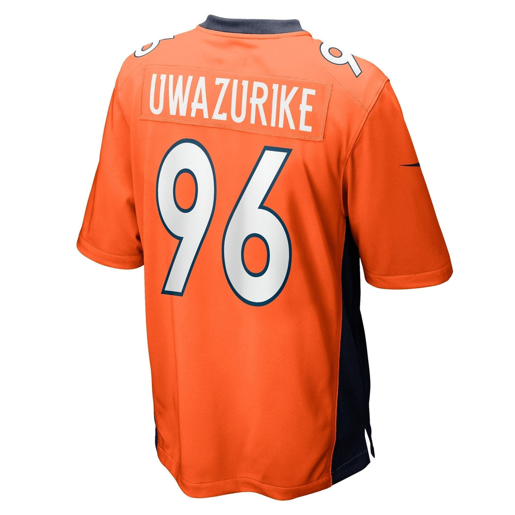 Eyioma Uwazurike Denver Broncos Nike Game   Jersey - Orange