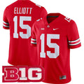 Ezekiel Elliott Ohio State Buckeyes Jersey  Red