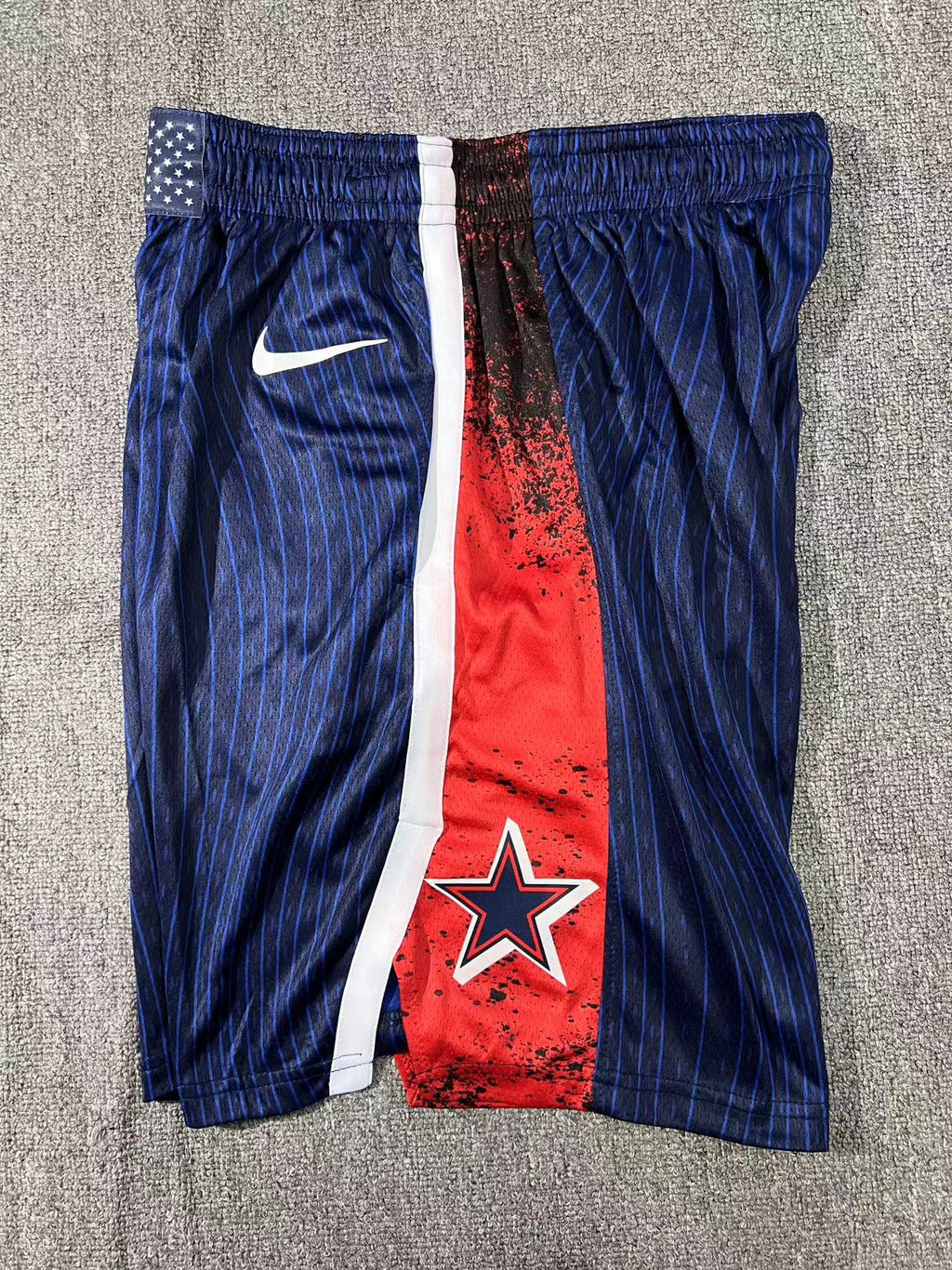 24 Olympics USA Team Blue Shorts
