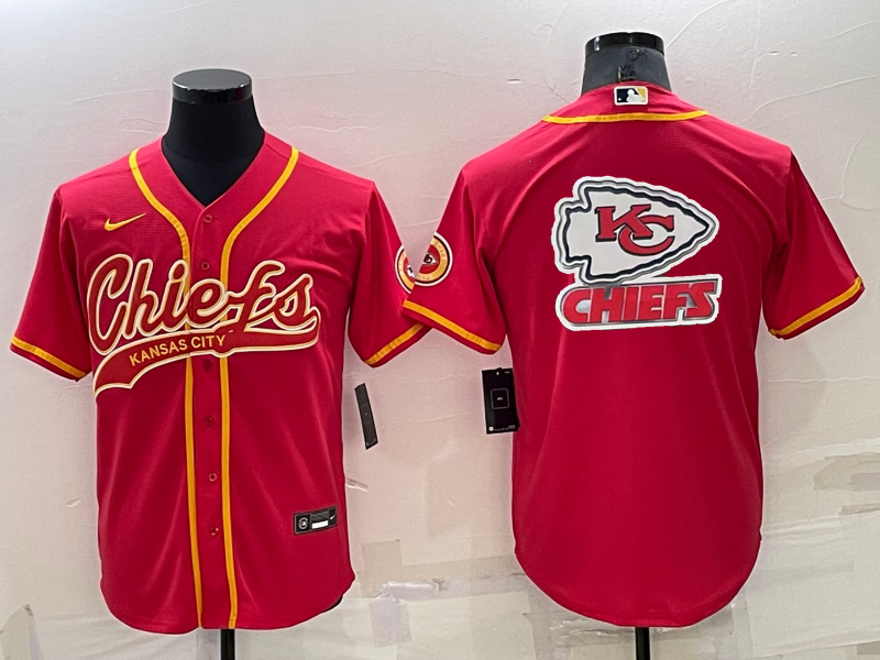 Men's Kansas City Chiefs Red Game Jersey1
