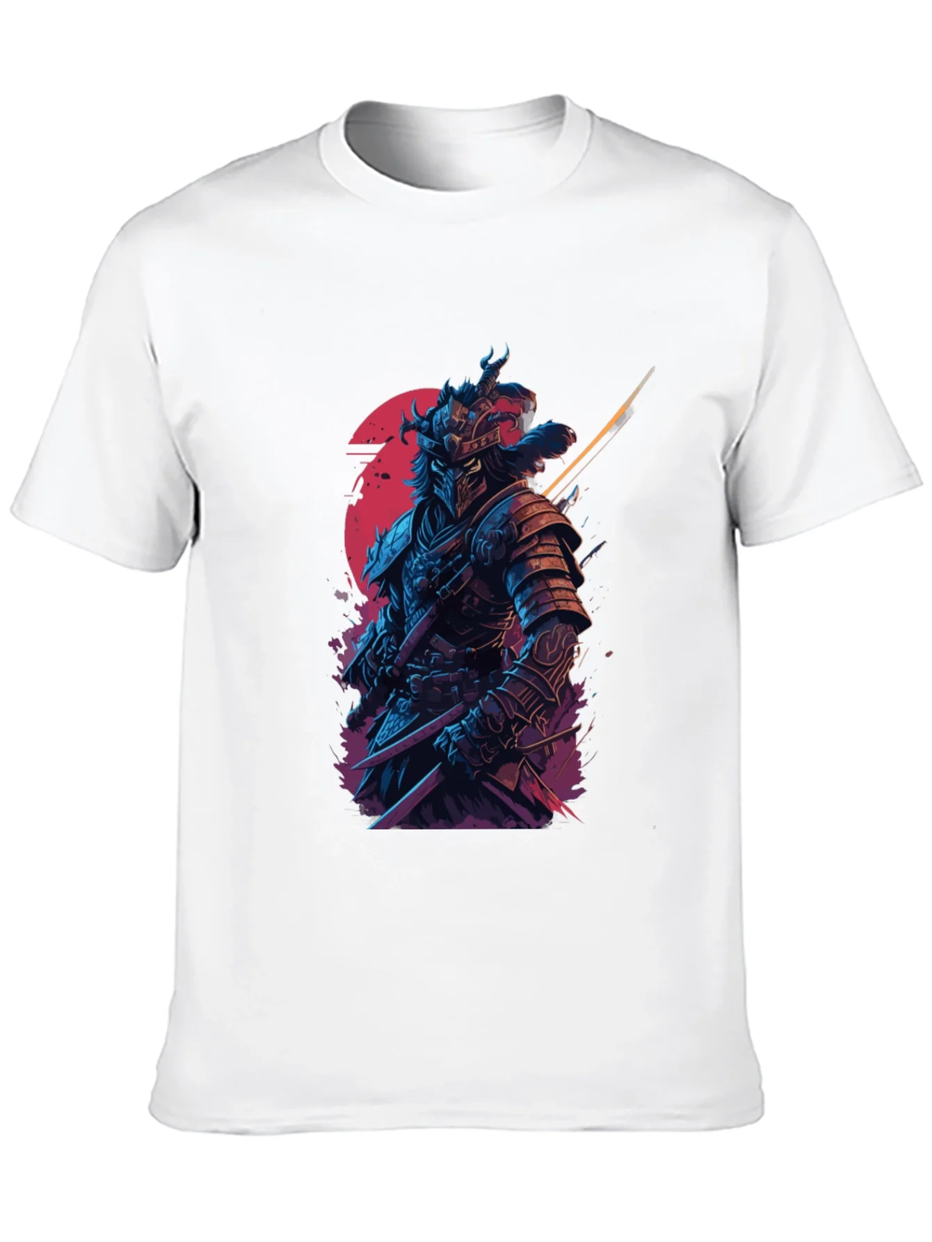 Samurai Warrior T-Shirt - Unique Graphic Tee