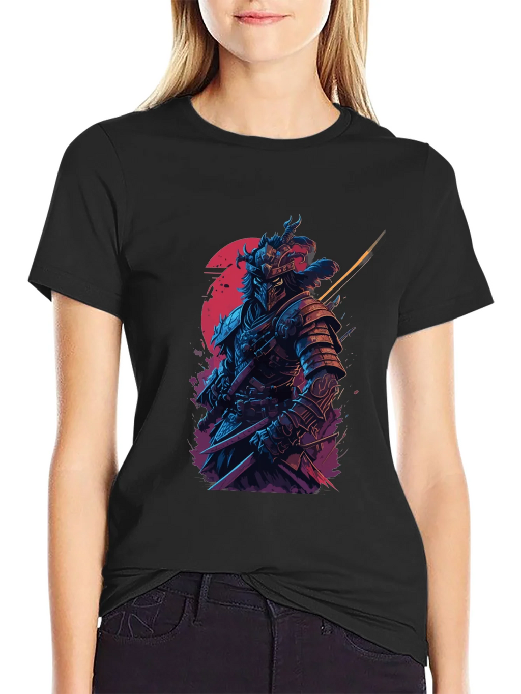 Samurai Warrior T-Shirt - Unique Graphic Tee