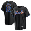 Francisco Lindor New York Mets Jersey  Black