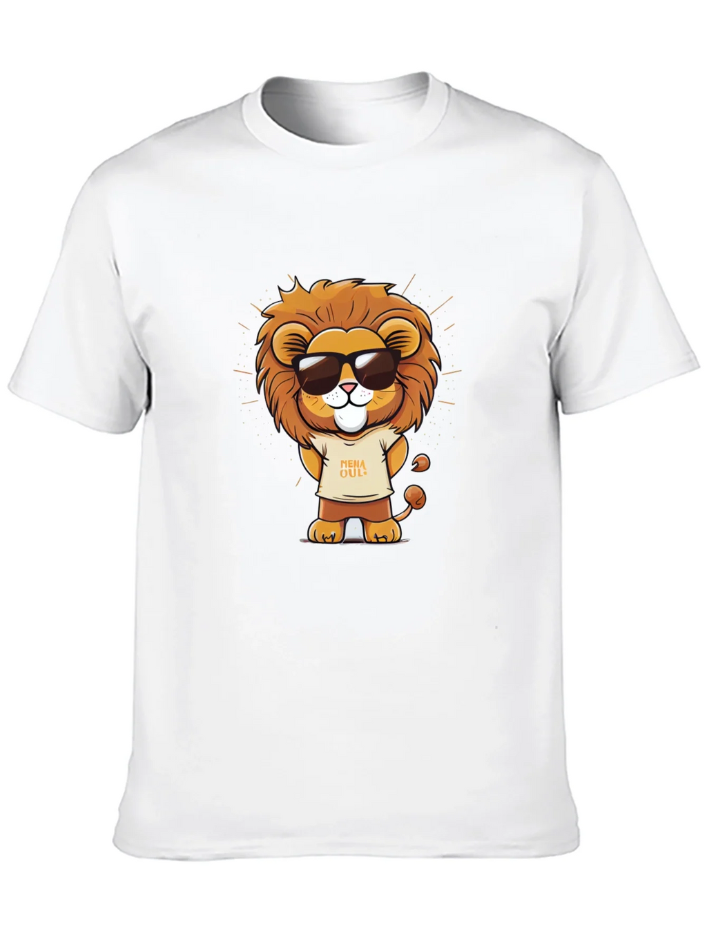 Cool Lion Graphic T-Shirt