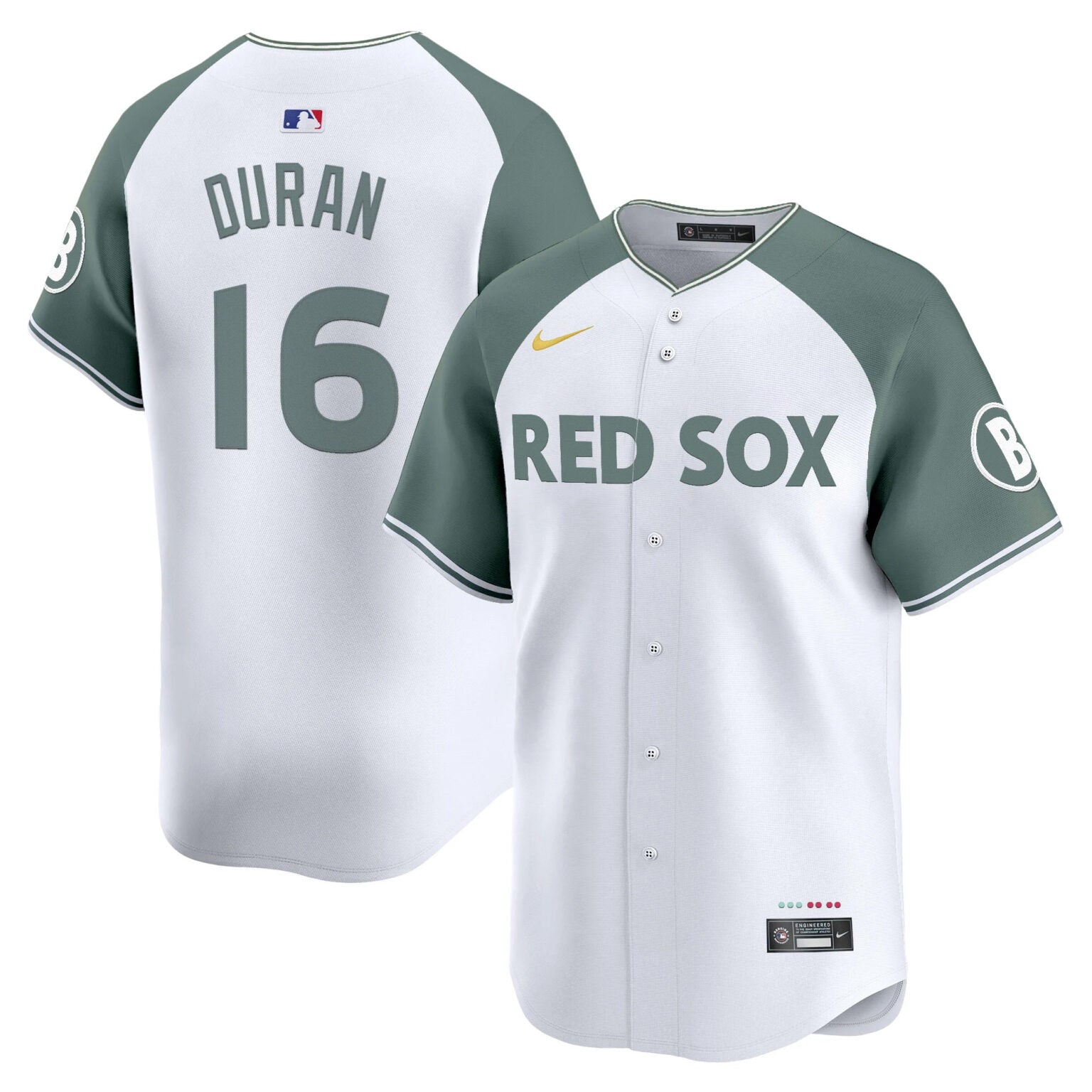 Jarren Duran Boston Red Sox Alternate City Connect Theme Jersey  White